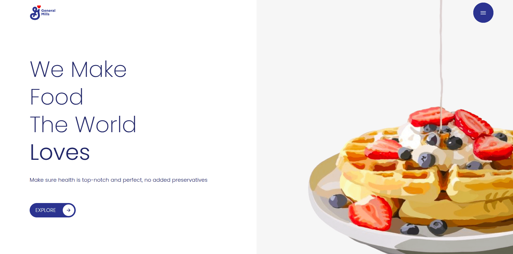 General Mills Website Redesign